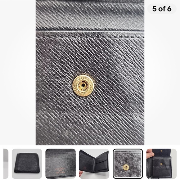 LV Louis Vuitton Epi Wallet - Picture 5 of 6
